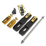 7PCS / Set Motorcycle Rear Fork Extension Kit, High Stability CNC Aluminum Alloy Material, Replacement for MSX125