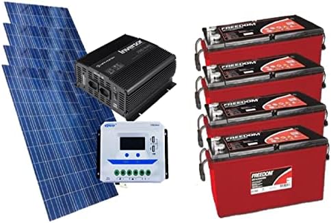 Kit Gerador Solar Off Grid - 600wp - Gera Até 1740wh/dia