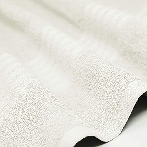 Trident Premium Bath Towels Set Of 2 Large Luxury Towel For Bathroom, 24" X 49" Trisafe Shower Towels, Super Absorbent Quick Drying Hotel Quality Towels For Daily Use - White #TOP2
