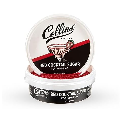 Collins Red Cocktail Sugar 7oz Cover