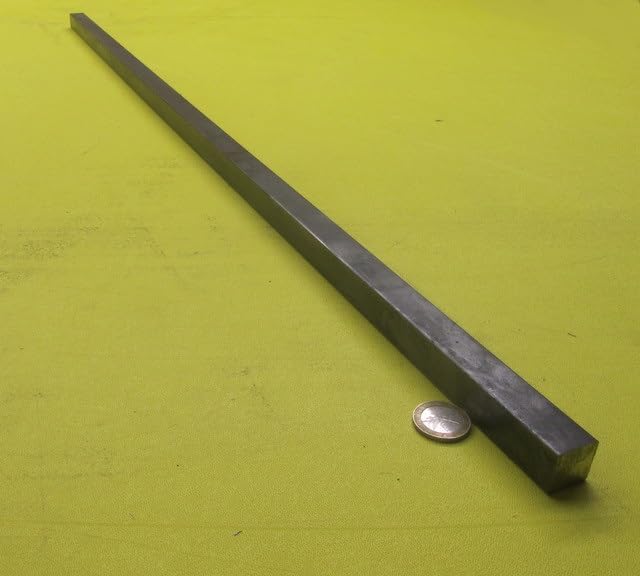 4140 Alloy Steel Square Bar .750" Thickness x .750" Width x 3 Foot Length 1 Piece