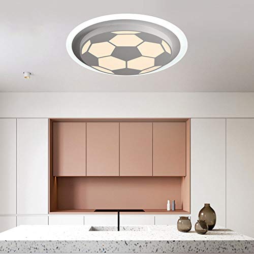 Preisvergleich Produktbild Kinderzimmerlicht Kreativ Fußball Deckenleuchte Moderne LED-Jungen-Mädchen-Augenschutz-Decke... E14