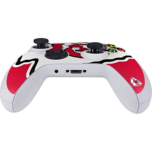 Skinit Decal Gaming Skin Compatible with Xbox Series S Controller - Officially Licensed NFL Kansas City Chiefs Large Logo Design