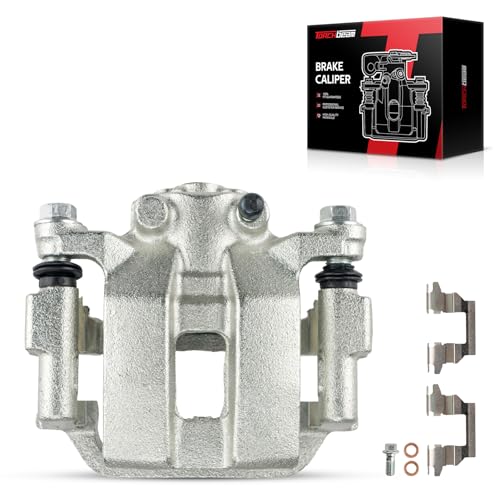 Image of Torchbeam Rear Brake Caliper Left for INFINITI 2005 2007 G35 3.5L, INFINITI 2006 2008 G35, INFINITI 2009-2010 G37 3.7L, Rear Left Caliper Replace # 19B2792A