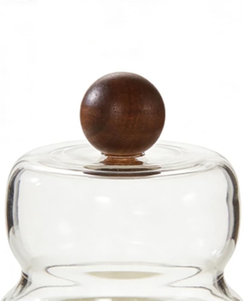 toothpick box Toothpick Holder for Dining Table Kitchen Office Decoration Walnut & Ceramic Toothpick Holders(Black)