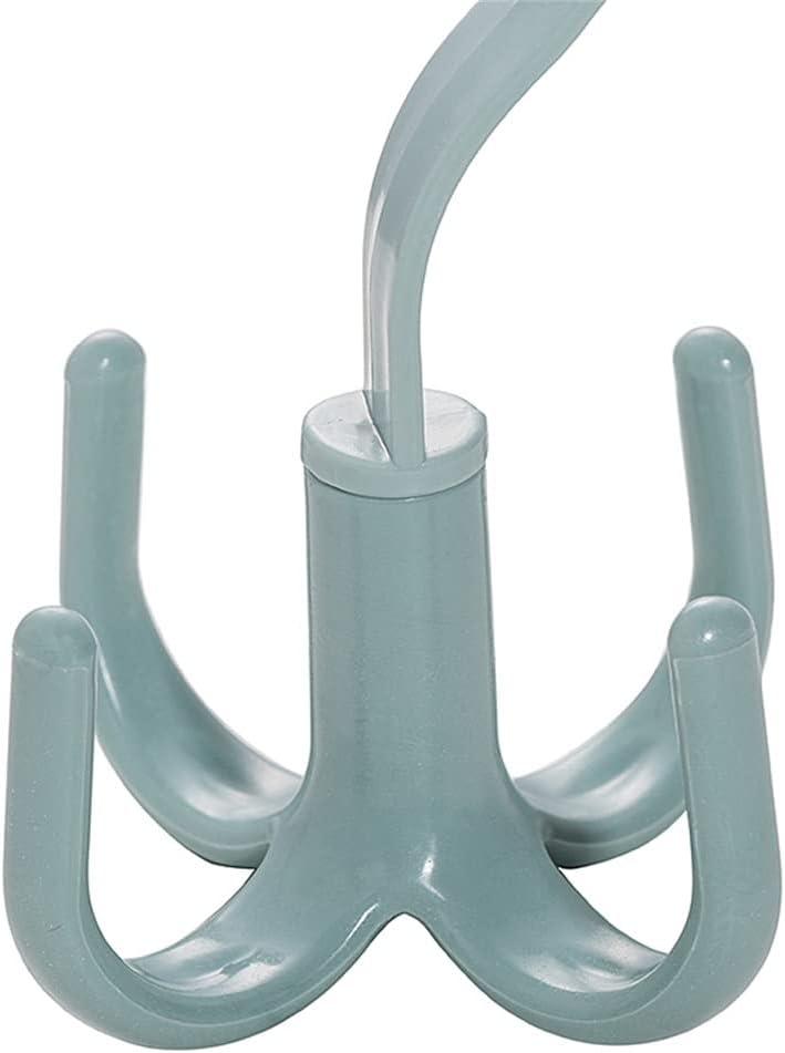 360 Degree Multi-Function Rotating Hook Creative Four-Claw Plastic Hook(D)