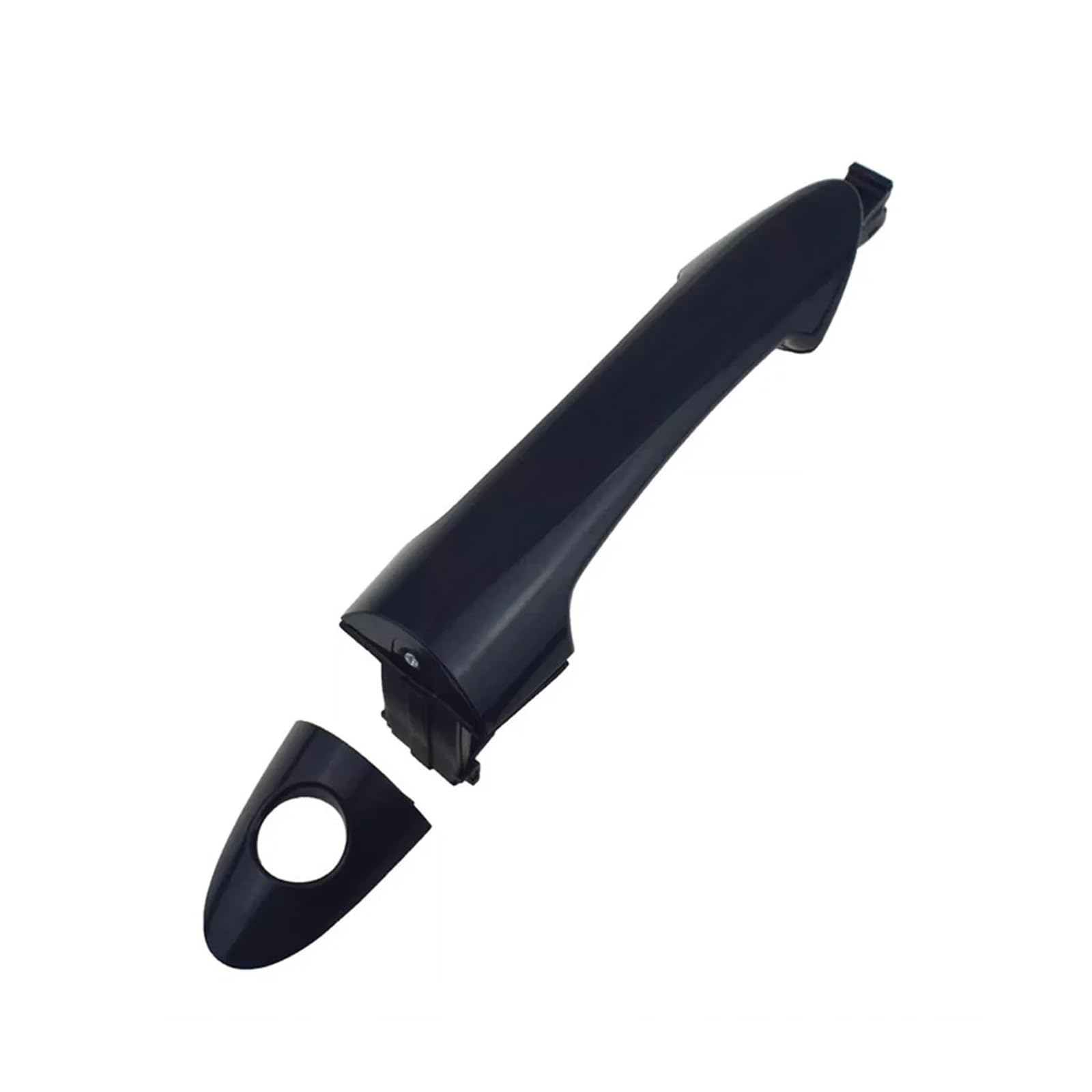 DBCKLS Vehicle Exterior Outer Door Handle for Kia for Picanto for Morning 2011-2016 82651-1Y000 82661-1Y000 83651-1Y000 83661-1Y000 Exterior Door Handle(FrontLeft with Hole)