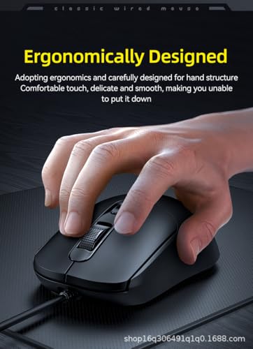 Image of Maine Game Wired USB Mouse, 2400 DPI, 4 Adjustable Levels, Silent, Factory Wholesale Sale (015, 1PACK)