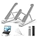 Produktbild LUXSURE Laptopständer höhenverstellbar Laptophalterung Rutschfester Ständer Verstellbarer Notebook Ständer Kompatibel für Laptops (11-17Zoll),Universale Laptop Zubehör,Ergonomisch Stander, ABS