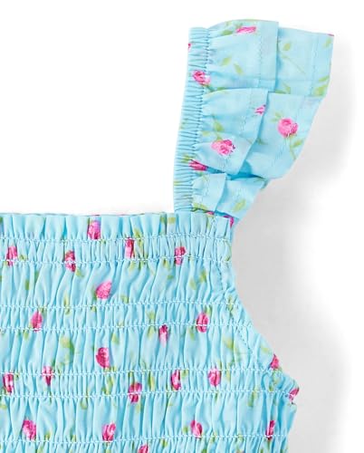 Image of The Children's Place Girls' Smocked Top and Skirt 2 Piece Set