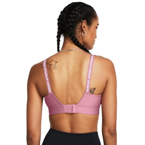 Image of Under Armour Women's Armour Mid Heathered Sports Bra