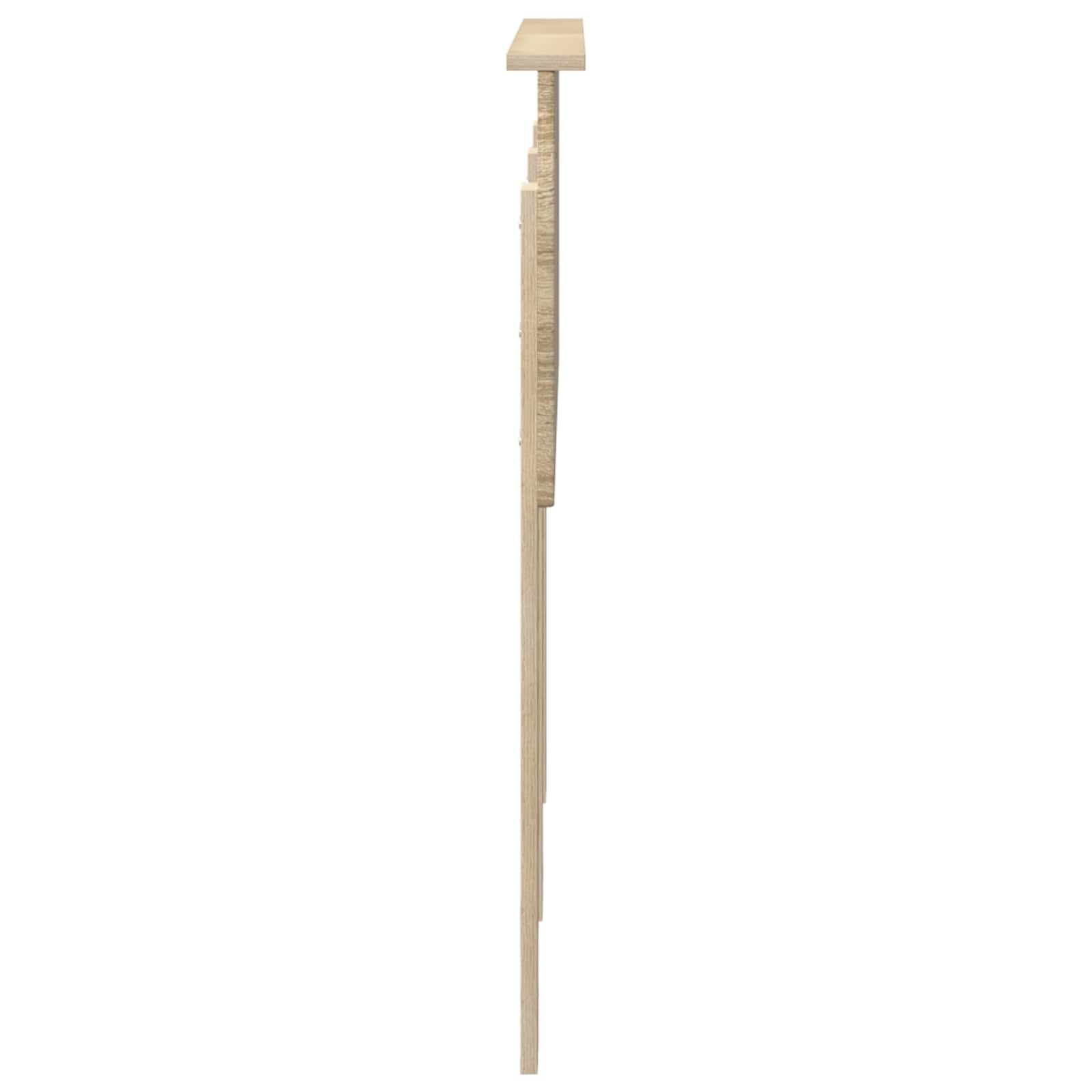 vidaXL Cabecero Roble Sonoma Madera de ingeniería