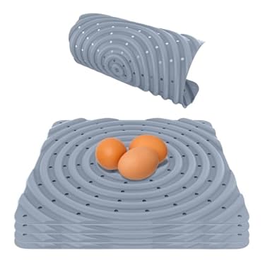 AMAZON - Lil’Clucker 4 Washable Chicken Nesting Pads for Laying Eggs – Nesting Pads for Chicken Coop – Gray Nesting Box Pads for Chickens –  Durable Chicken Bedding for Coop, Poultry Nest Box Pads for Chickens