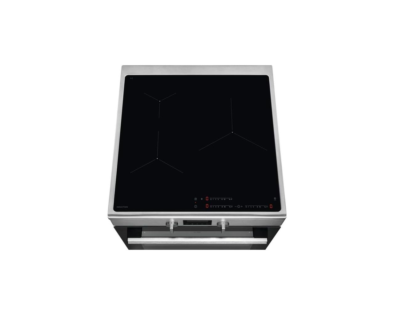 Cuisinière Induction A+ 73l 3 Feux, Série 500 Surroundcook, Inox - LKI64890BX