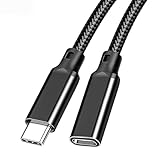 Charge rapide PD 240 W pour tous les appareils : ce câble d'extension USB-C prend en charge Power Delivery 3.2 jusqu'à 240 W (48 V/5 A) et est rétrocompatible avec 140 W, 100 W, 60 W et plus. Que ce soit pour un ordinateur portable, une tablette ou un smartphone, il charge vos appareils en un clin d'œil et de manière fiable comme rallonge USB C de 1 m