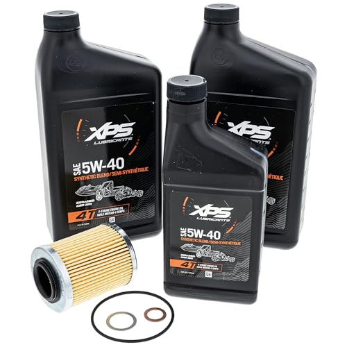 Can-Am OEM XPS Engine Oil Change Kit 5W-40 Rotax 500 cc or More, 779258-1