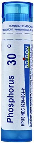 Boiron Homeopathic Phosphorus, 30C Pellets, 80-Count Tubes (Pack ...