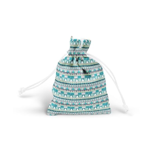 ArtzFolio Tribal Art D4 | Pouch Wrist Potli Bag | Bag for Weddings & Casual Parties