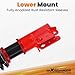 maXpeedingrods Coilovers for Ford Mustang 1994-2004, 24 Levels Damper Adjustable Coilovers Suspension Kit Struts, Height Adjustable Lowering Kit, Red