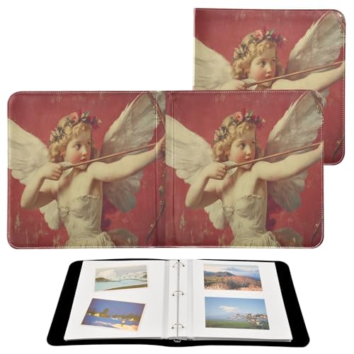 Álbum de Fotos Autoadhesivo DIY Scrapbook Cupid Love San Valentín 3 Anillas 40 Páginas 8x10 para Memorias miniatura 2