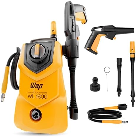 WAP Lavadora de Alta Pressão WL 1800 360L/h Portátil, com Jato em...