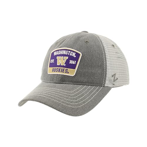 ZHATS Standard NCAA Officially Licensed Hat Snapback Scout Patch Switch, Grey, One Size