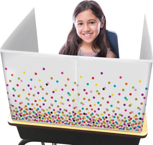 Image of Teacher Created Resources Confetti Classroom Privacy Screen (TCR20345) (Pack of 5)