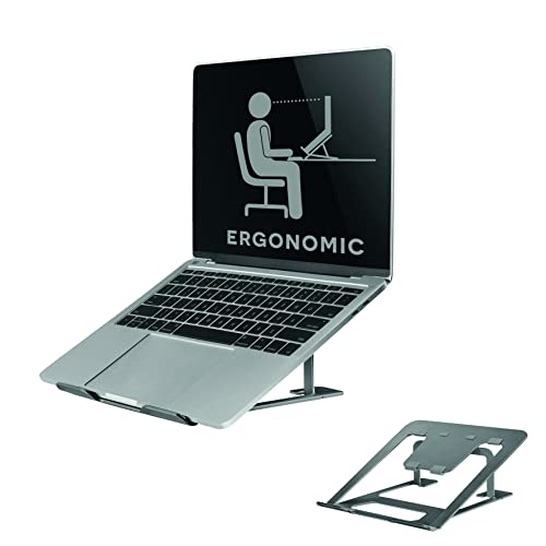 NewStar soporte ergonómico para notebook gris