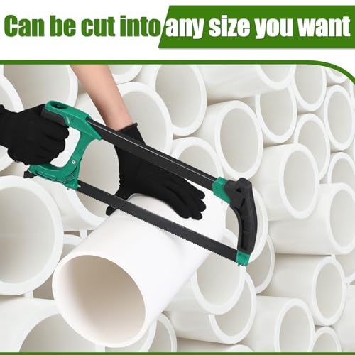 Pangda 6" x 3' PVC Pipe Schedule 40 Heavy Duty Plastic Plumbing Pipe Cut to Custom Lengths High Flow Impact Resistant Tube for Irrigation Pool Spa Water Supply Drainage, White by Pangda - Image 3
