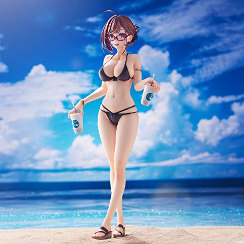 Figura Myopia Sister Swimsuit de PVC de 92 mm coleccionable Union Creative Original Character 2