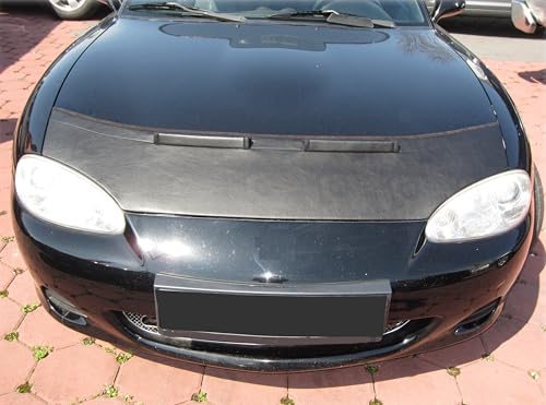Hood Bra Front End Nose Mask Compatible with Mazda MX5 1998-2005 Bonnet Bra STONEGUARD Protector Tuning