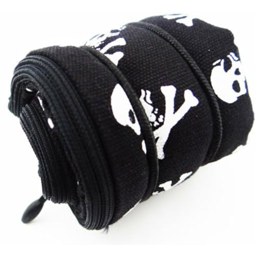Hot Racing ACC58S08 1:10 Scale Black and White Skull Sleeping Bag (Toy)