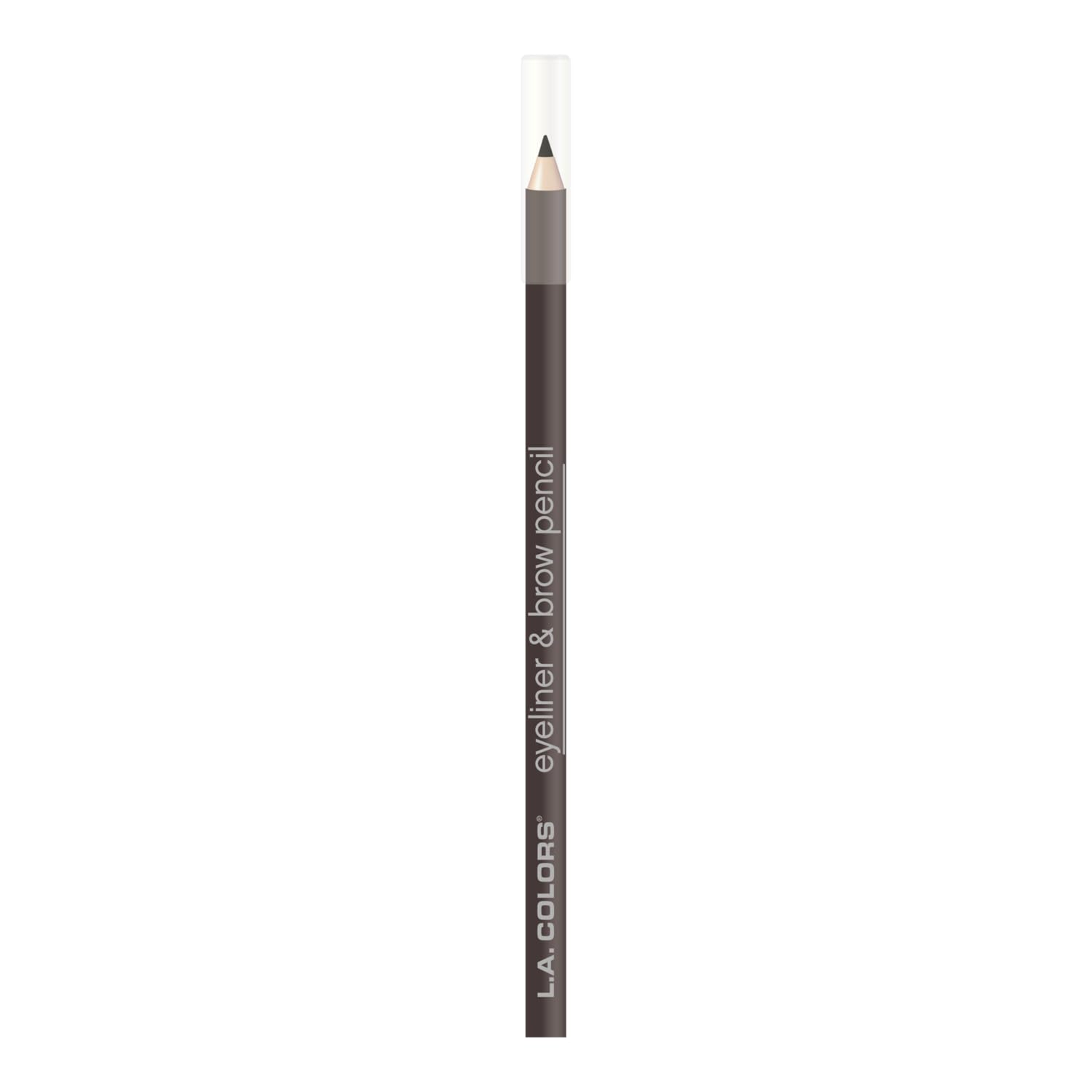 L.A. COLORS 7" Eyebrow Pencil, Black Brown (Carded) CBEP227N