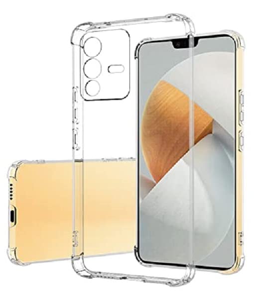 Gorilion Bumper Case Clear Flexible Back Cover for [ Vivo V23 5G ] - Transparent (B0BZMGDR9T) Amazon Price History, Amazon Price Tracker