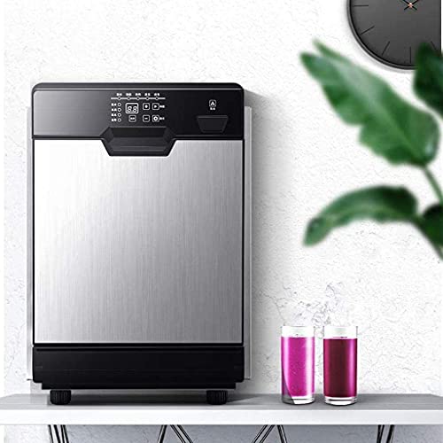 NCRD Eismaschine Machine,121£täglich,kompakter automatischer Eismaschine,bereit in 6 Minuten,perfekt for Haus/Küche/Büro… – Bild 3