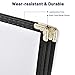 WeChef 30 Pack Restaurant Menu Covers 8.5 x 11