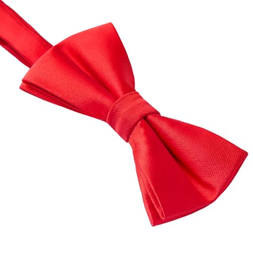 Image of HISDERN Bow Ties for Boys Pre Tied Toddler Bow Tie Adjustable Kids Bowties Clip On Fun Patterned Bowties for Wedding Party