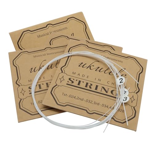 Hordion Nylon Ukulele Strings Replacement Set (5)