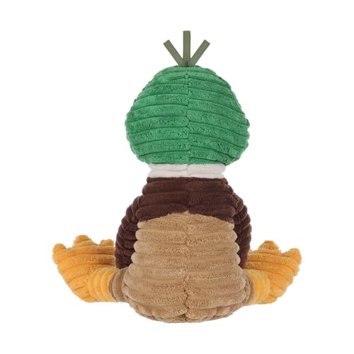Apricot Lamb Cord Stockente Ente Plüschtiere für Kinder, weiche niedliche Kuscheltier für Baby Mädchen und Jungen, Flauschige Cord Mallard Grün 25 cm