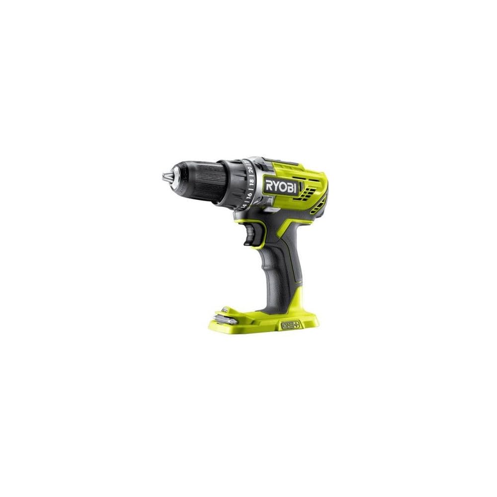 Perceuse-visseuse à percussion RYOBI One+ 18V - 2 batteries 2.0 Ah - 1 chargeur - R18PD2-220S