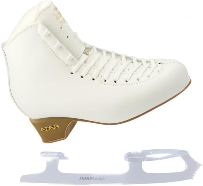 L'Estel Skates - Edea - Boots Edea Motivo+Stifeld Club 2000 Blades for Single and Double Jumps - Ice Skating (34.5)