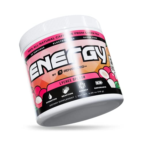 Advanced Energy Energy Boosting Formula With Electrolytes For Hydration - L-Theanine To Combat Jitters - Sugar Free & Keto Friendly - No Maltodextrin (40 Servings) (Lychee) #TOP7