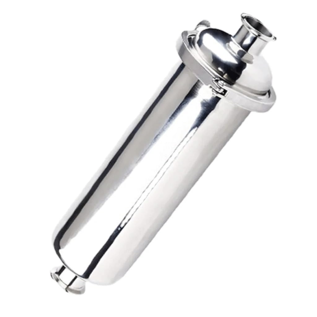 Filtro in linea da 38 mm SUS316 in acciaio inox 200 maglie per uso domestico e giardino filtro dell'acqua durevole ad alta portata 1PC