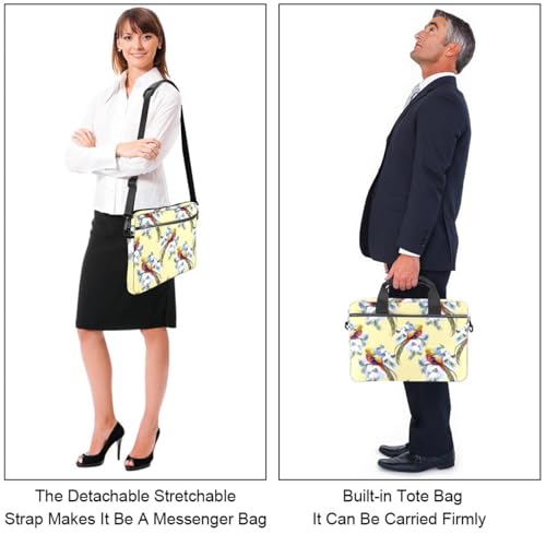Sac ordinateur 13-14.5 pouces antichoc et imperméable oiseaux