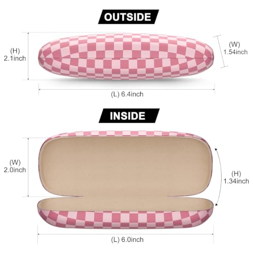 Image of Eyeglasses Case, Hard Shell Protective Case for Glasses, Unisex for Women Men