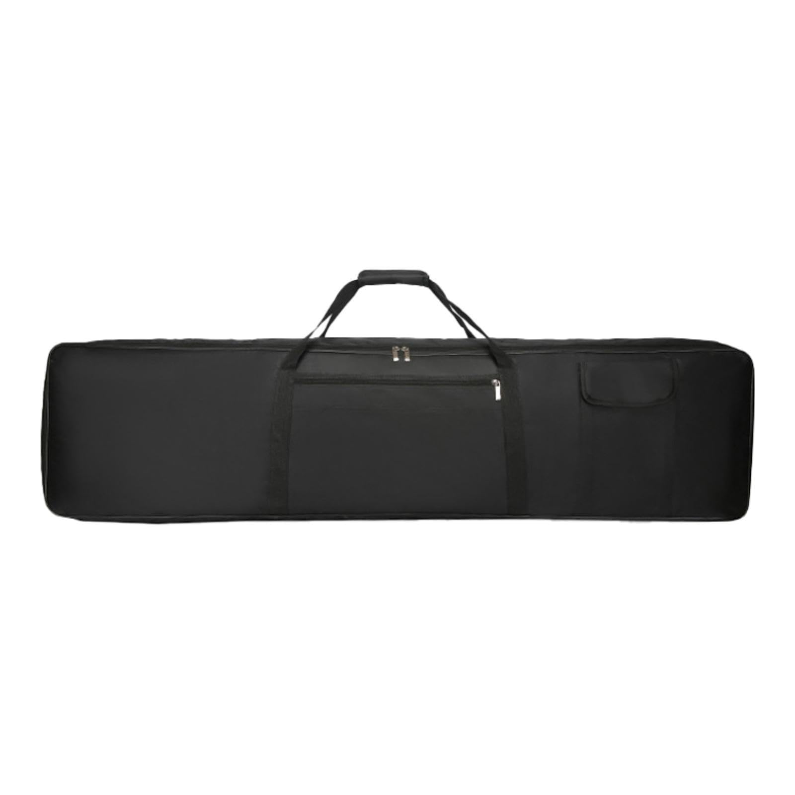 rockible Sac pour clavier Sac pour clavier Sac à main en tissu Oxford Rembourré avec poignée Sac de transport pour clavier Imperméable pour studio de musique, 88 Touches