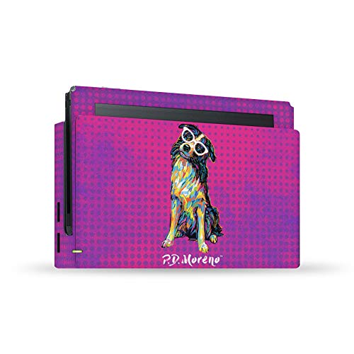 Sticker Nintendo Switch vinyle autocollant de jeu à motif Border Collie P.D. Moreno