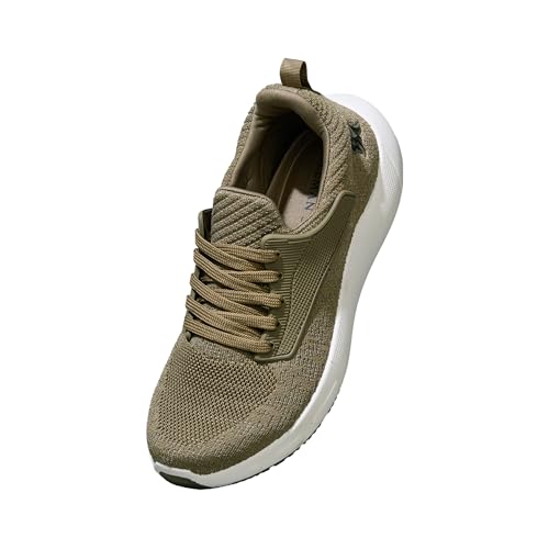 Image of Neeman's Pulse Stride Sneakers for Men | Breathable Knit Upper with Sock-Like Flexibility, Foam Insole & Sweat-Reducing Merry Mesh Lining | Lightweight Casual Walking Shoes