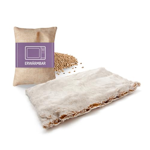 Habibi Plush Premium Wärmekissen mit Körnerkissen