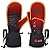SAVIOR HEAT Heated Mittens Electric Ski Gloves, Palm & Handback Heated Rechargeable Battery Warm Snow Mitts for Winter Skate Skiing Camping Hunting Hiking Arthritis Hands Men Women Kids